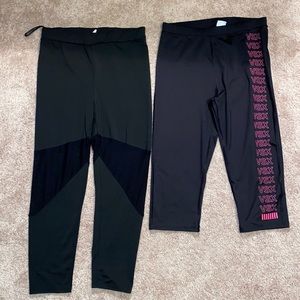 Victoria Secret VSX and Shein yoga pants S